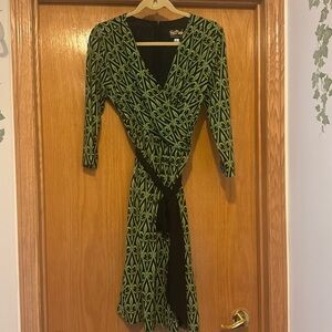 green emerald velvet dress 1980s Silk Beaded Jacket/Mini-Dress - M